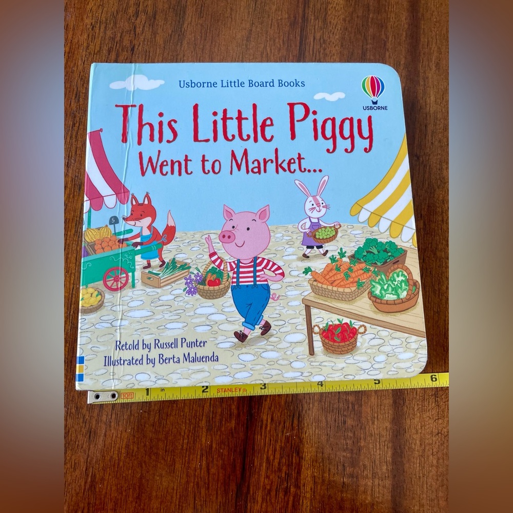 This Little Piggy Went to Market Board Book
